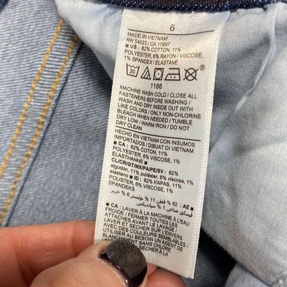 Old Navy Rockstar Mid Rise Super Skinny Jeans Size 6 NWT - Picture 5 of 5